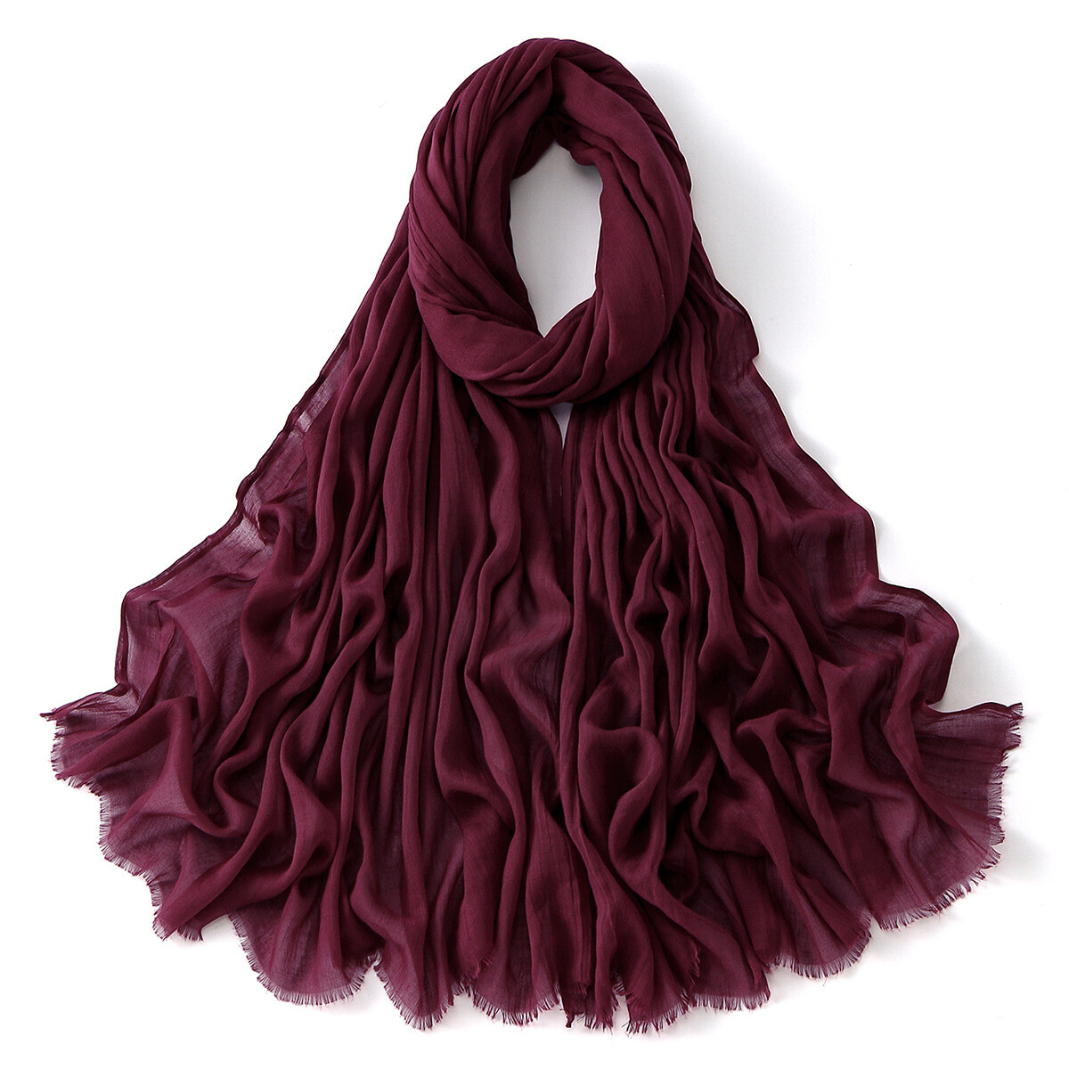 Long Headscarf 185*95Cm Islamic Women Hijab Muslim Turban Shawl Wrap Scarf Stole - Picture 43 of 54