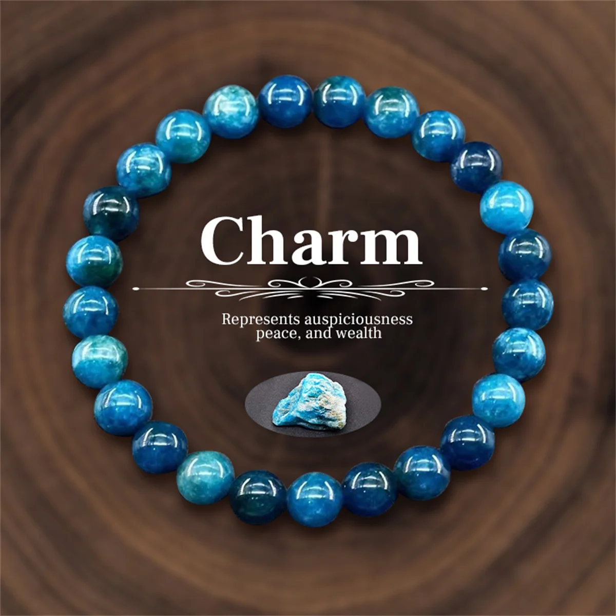 8 mm Naturstein Perlen Armbänder für Frauen Männer bringen Reichtum Liebe Energie Armreif - Bild 22 von 37