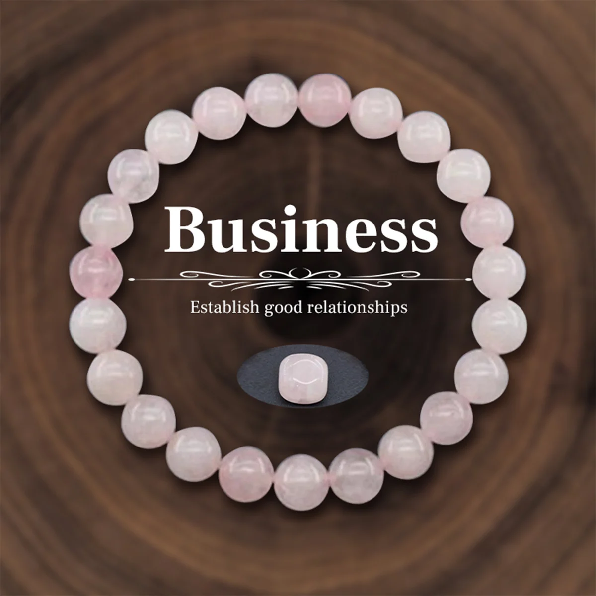 8 mm Naturstein Perlen Armbänder für Frauen Männer bringen Reichtum Liebe Energie Armreif - Bild 27 von 37