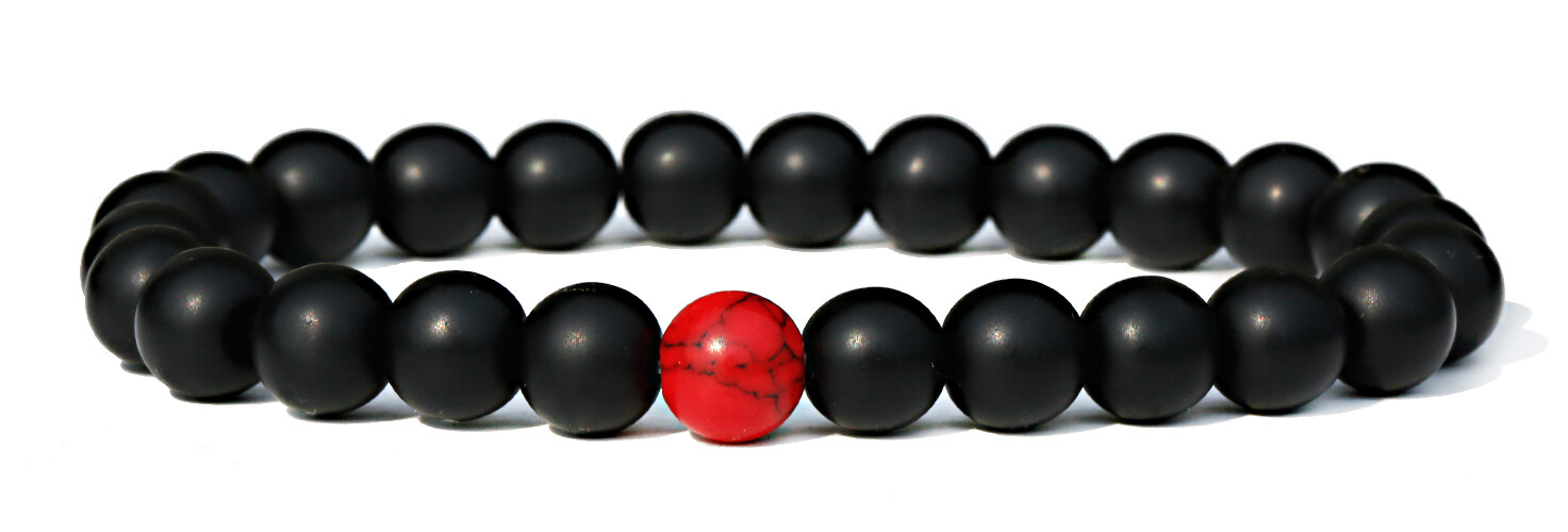 8 mm Naturstein Perlen Armbänder für Frauen Männer bringen Reichtum Liebe Energie Armreif - Bild 37 von 37