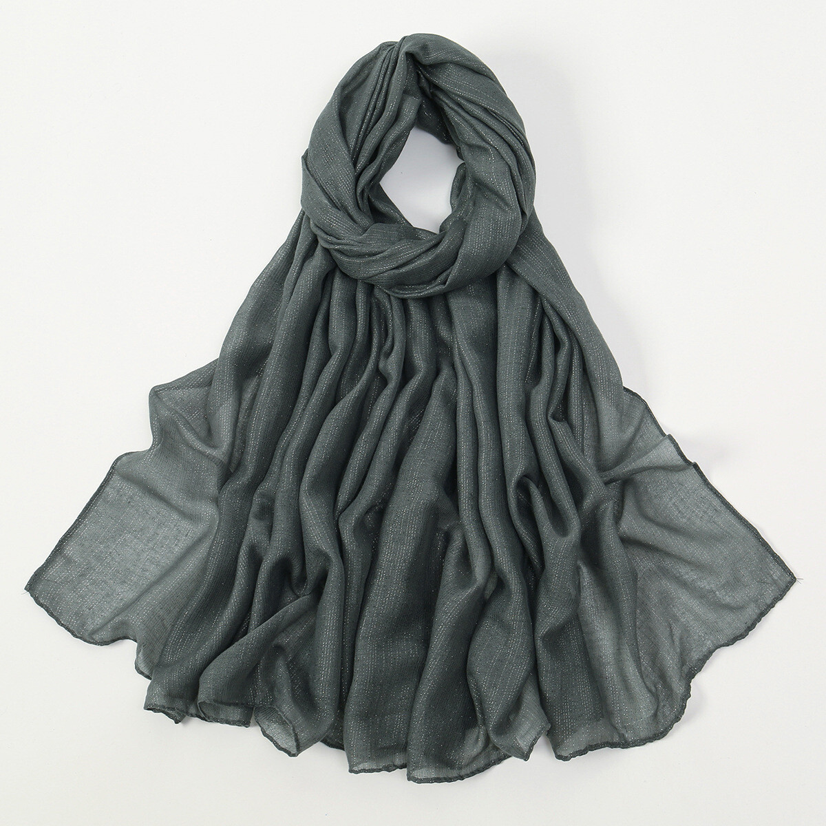 180*90 cm Mujeres Musulmanas Hijab Largo Envolvente Bufanda Cubierta para la Cabeza Mantones Pañuelo Islámico - Imagen 28 de 45