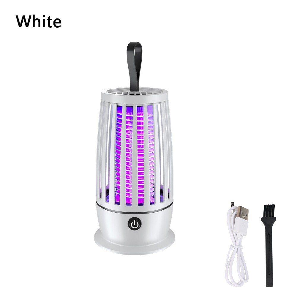 Lámpara Asesina de Mosquitos Eléctrica Recargable Insectos Zapper Mosca Insectos Trampa Luz UV - Imagen 26 de 27