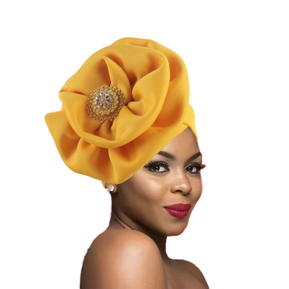 Gorra de hiyab africana para mujer Aso Oke Gele sombrero automático boda gorro cabeza envolvente - Imagen 85 de 89