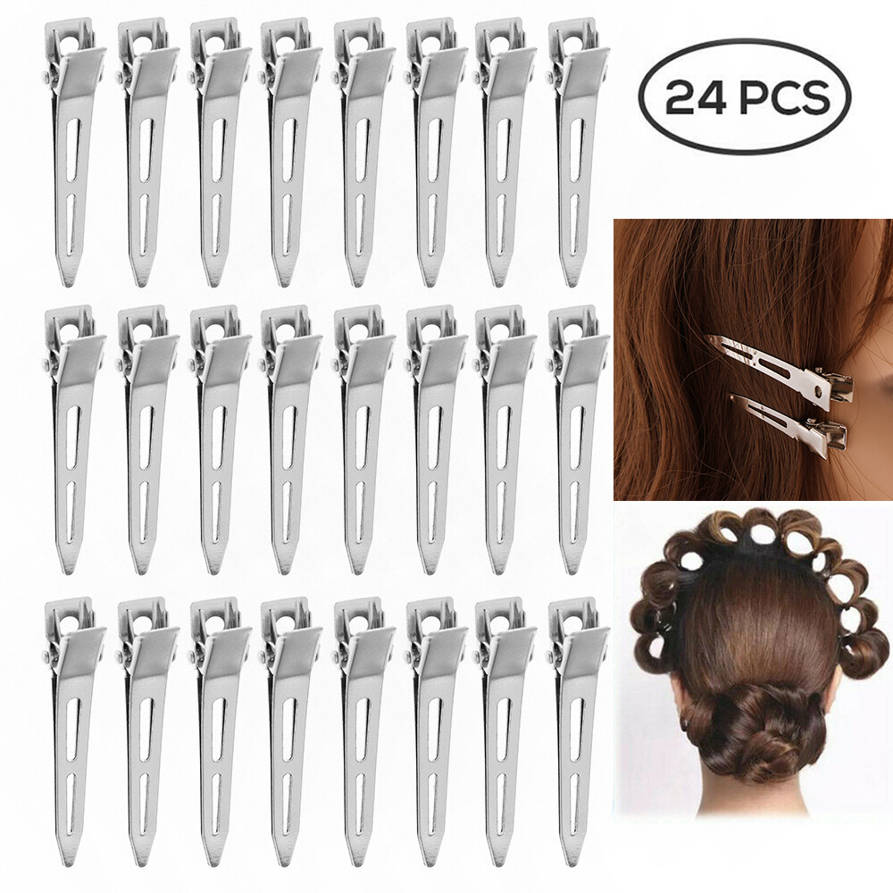 1-120pcs No Bend Metal Pin Curl Clips Salon Hairdressing Makeup Fixed Hairclip - Bild 26 von 26