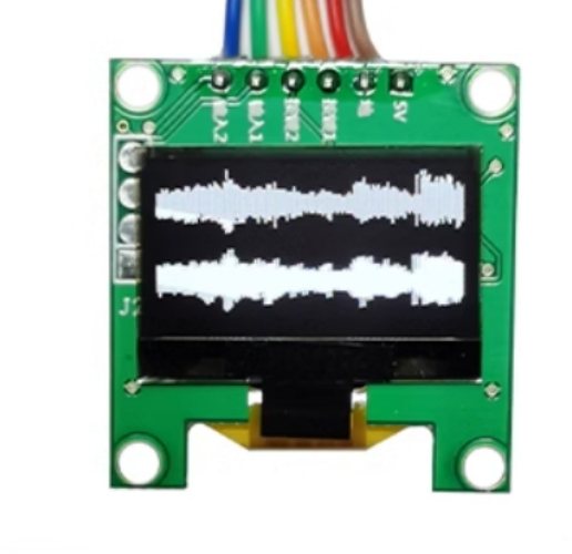 Analizzatore display spettro musicale miniatura OLED 0,96" indicatore livello audio - Foto 19 di 20