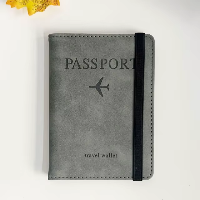 RFID Passport Holder Travel Wallet Passport Organiser Cards PU Leather Cover UK