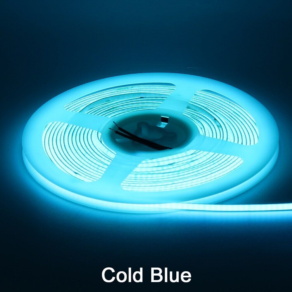 Super Thin 2mm COB LED Strip Light DC12V Lights Strip Ribbon Lamp Tape 480leds/m - Picture 17 of 24