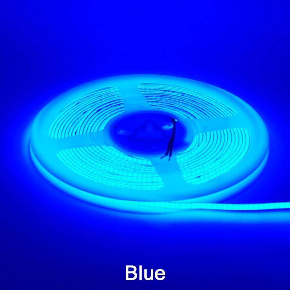 Super Thin 2mm COB LED Strip Light DC12V Lights Strip Ribbon Lamp Tape 480leds/m - Picture 18 of 24