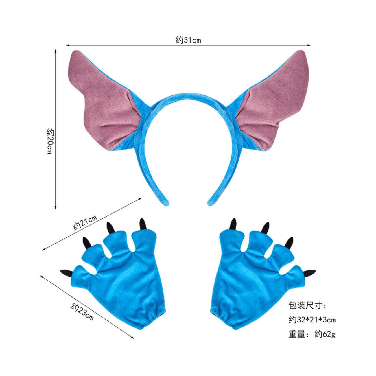 2025 Girls Lilo Angel Stitch Costume Skirt Princess Party Cosplay Fancy Dress - Picture 22 of 22