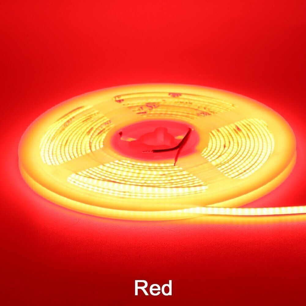 Super Thin 2mm COB LED Strip Light DC12V Lights Strip Ribbon Lamp Tape 480leds/m - Picture 15 of 24