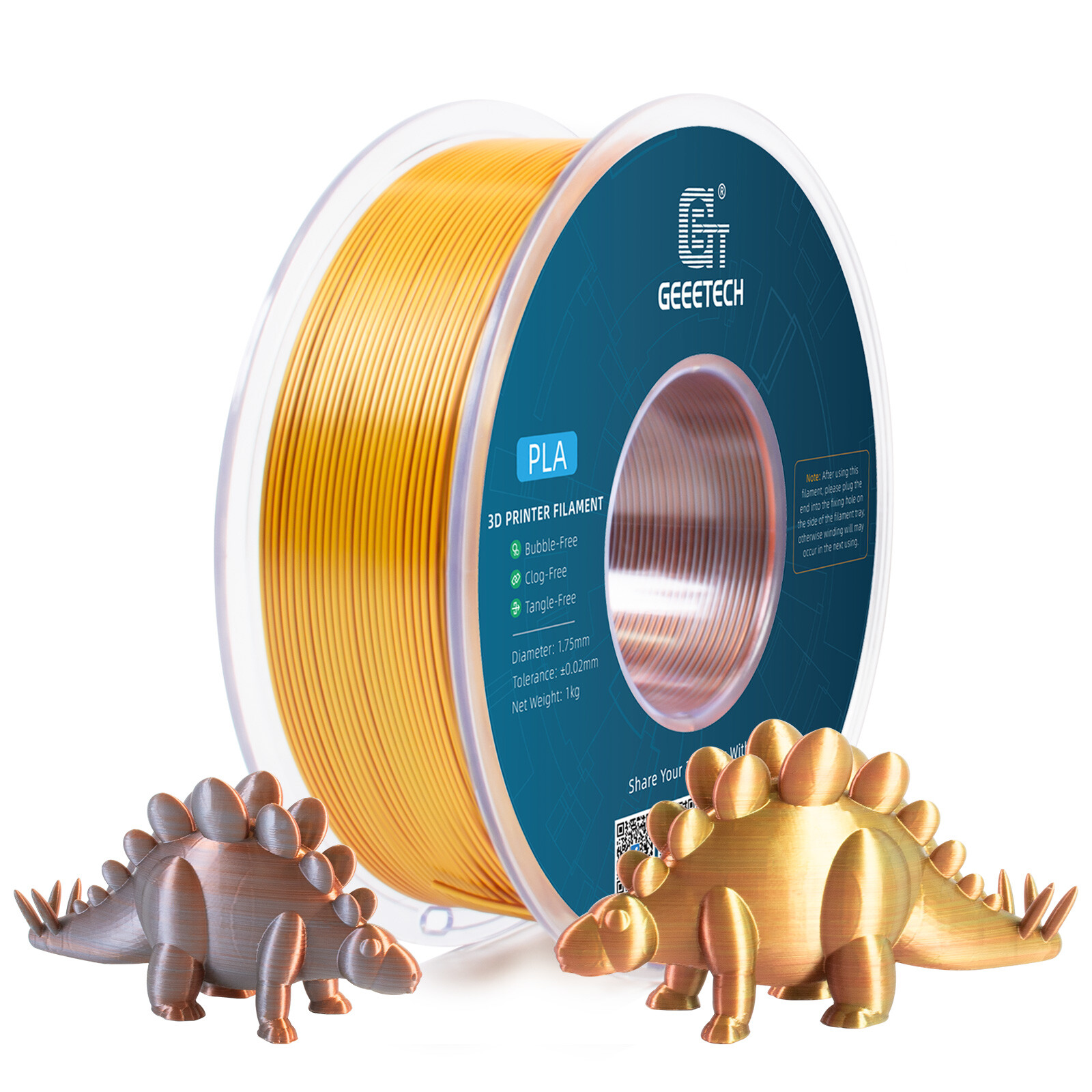 Geeetech 3D Printer Filament 1.75mm 1KG/roll PLA/PETG/TPU/ABS+/Silk PLA/HS-PLA - Picture 123 of 171