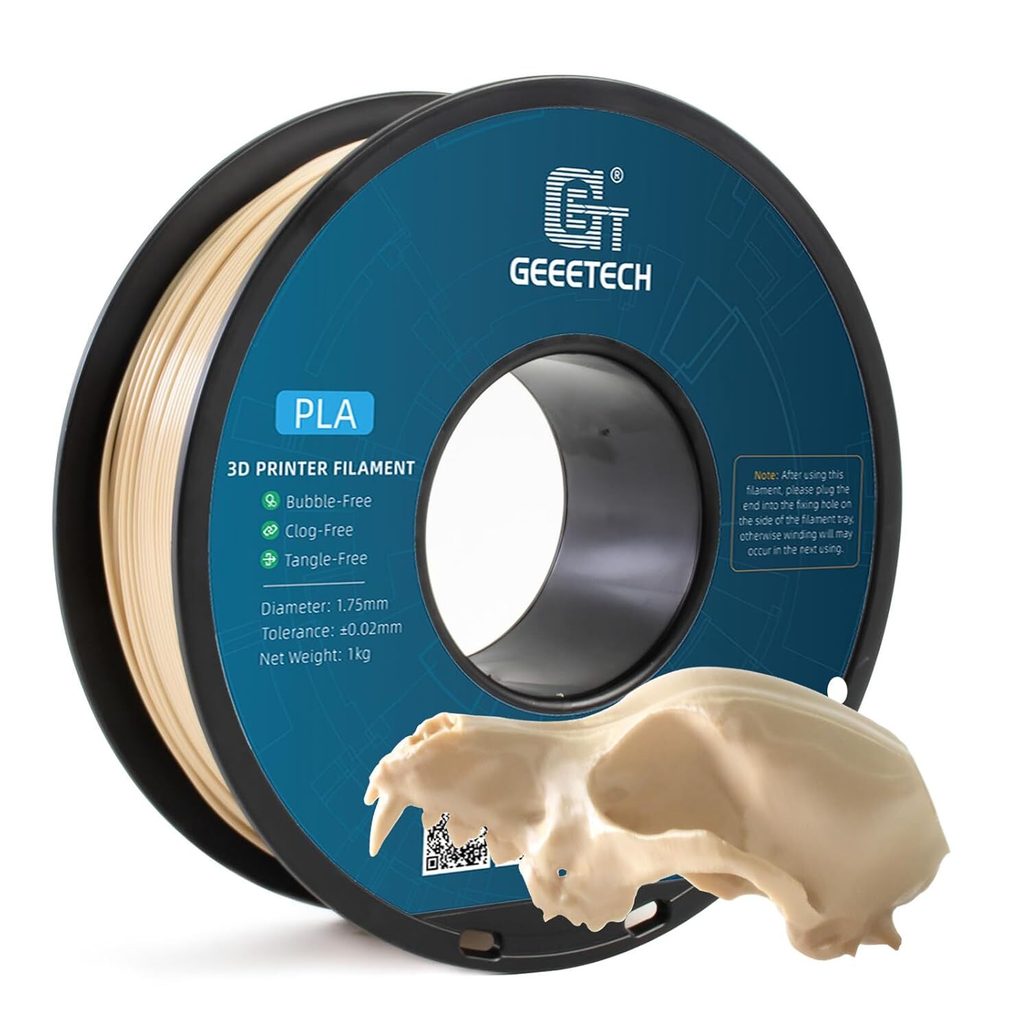 Geeetech 3D Printer Filament 1.75mm 1KG/roll PLA/PETG/TPU/ABS+/Silk PLA/HS-PLA - Picture 134 of 171