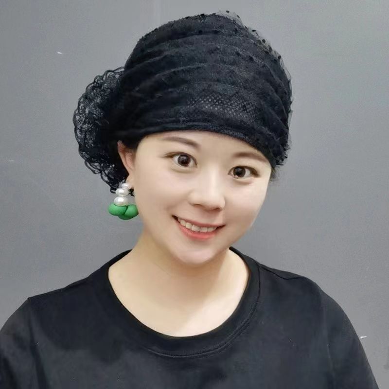 Mujeres Diadema Sombrero Cubierta para la Cabeza Gorras Turbante Islámico Pérdida de Cabello Gorro Dama Prendas para la Cabeza - Imagen 29 de 37