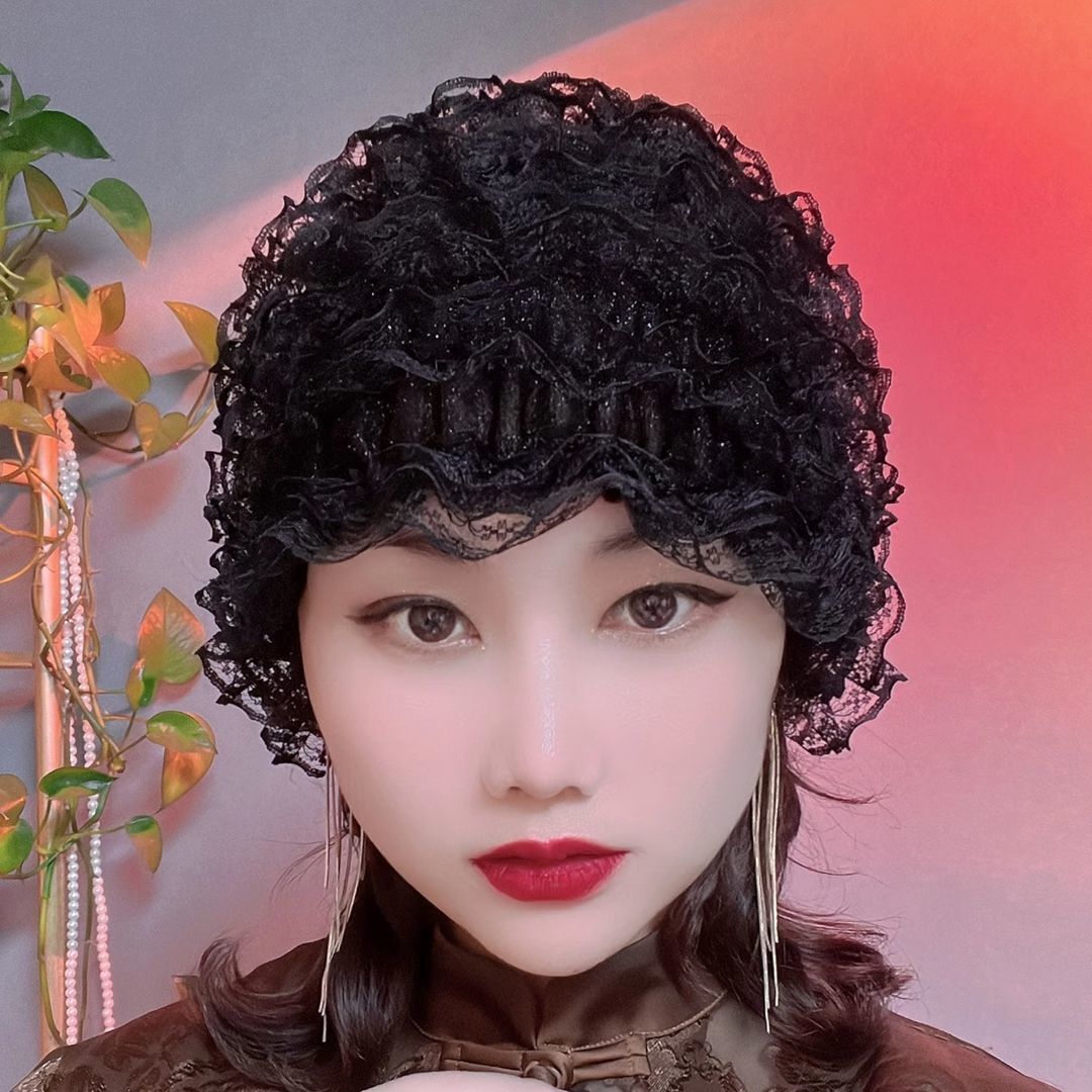 Mujeres Diadema Sombrero Cubierta para la Cabeza Gorras Turbante Islámico Pérdida de Cabello Gorro Dama Prendas para la Cabeza - Imagen 35 de 37
