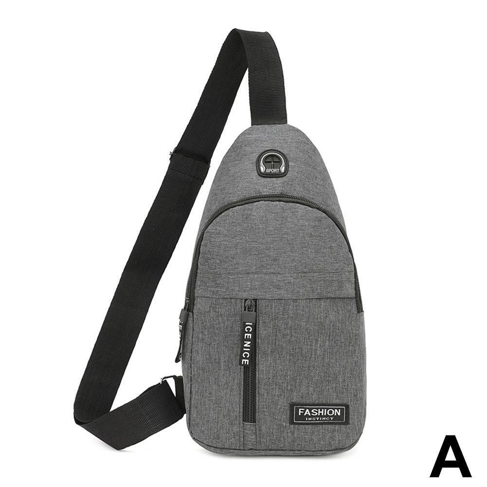 Brusttasche Sport Schulter Umhängetasche Modische Herrentasche_ - Bild 25 von 27