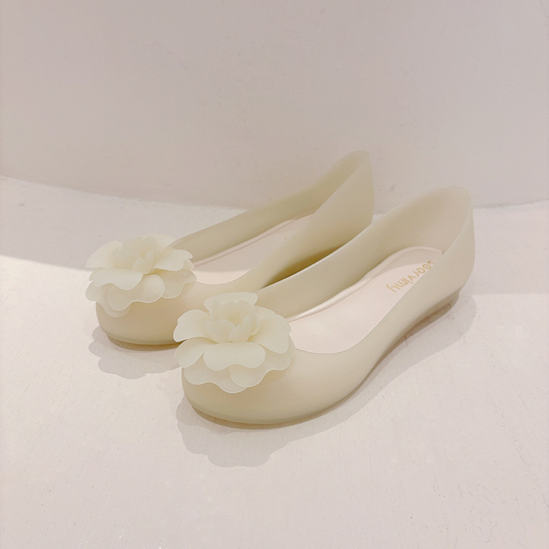 Ladies Womens Flat Ballerina Shoes Slip On Office Jelly Bow Casual Ballet Pumps - Picture 17 of 21