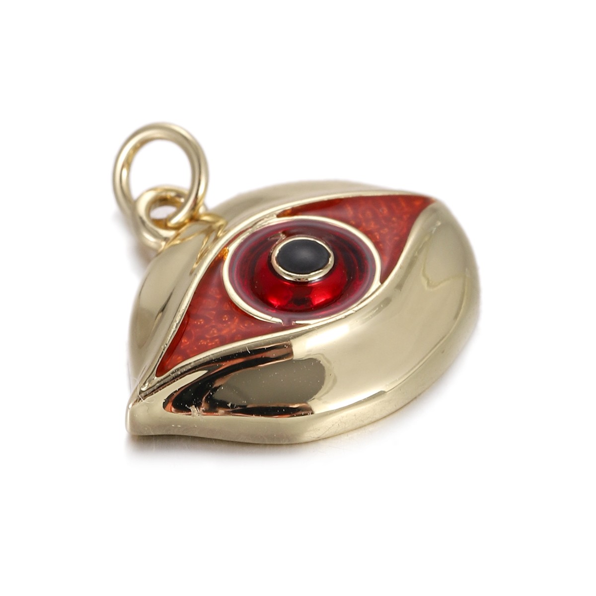 Gold Evil Eye Pendant DIY for Bracelet Necklace Charm Jewelry Making Accessories - Bild 18 von 72