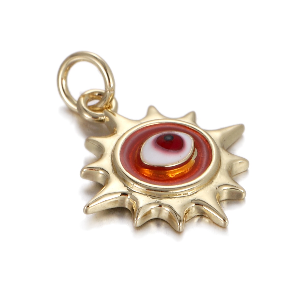 Gold Evil Eye Pendant DIY for Bracelet Necklace Charm Jewelry Making Accessories - Bild 38 von 72