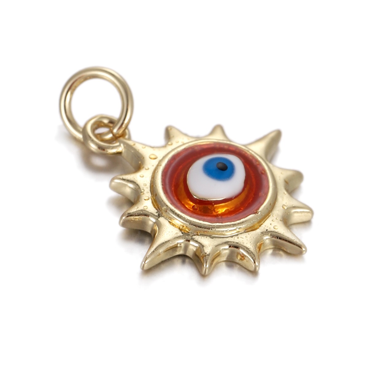 Gold Evil Eye Pendant DIY for Bracelet Necklace Charm Jewelry Making Accessories - Bild 48 von 72
