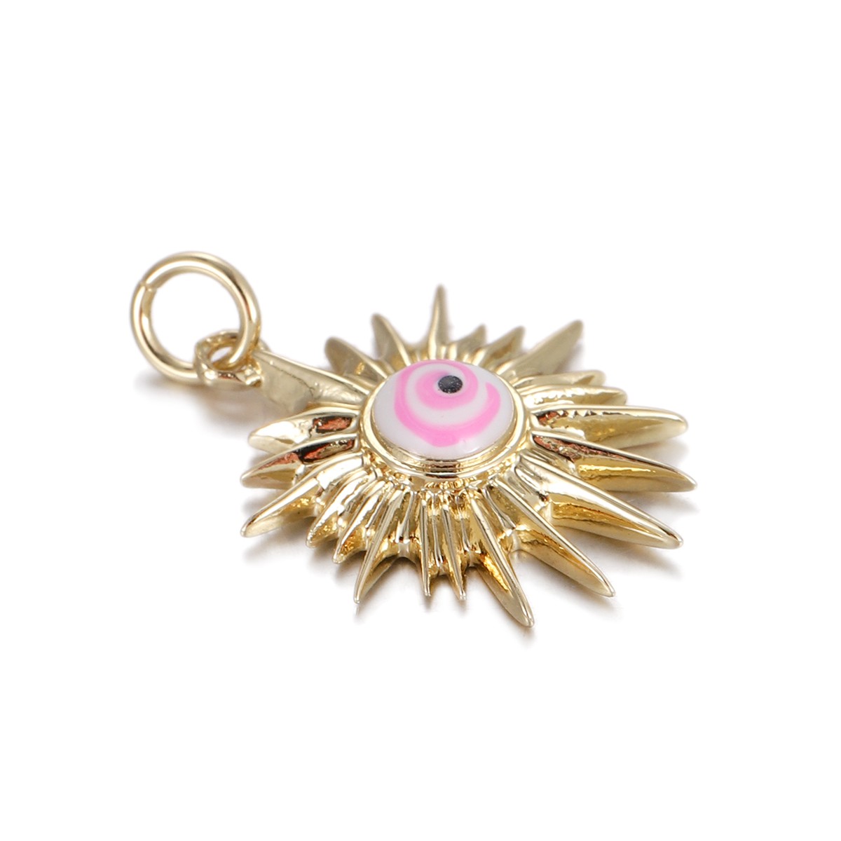 Gold Evil Eye Pendant DIY for Bracelet Necklace Charm Jewelry Making Accessories - Bild 50 von 72