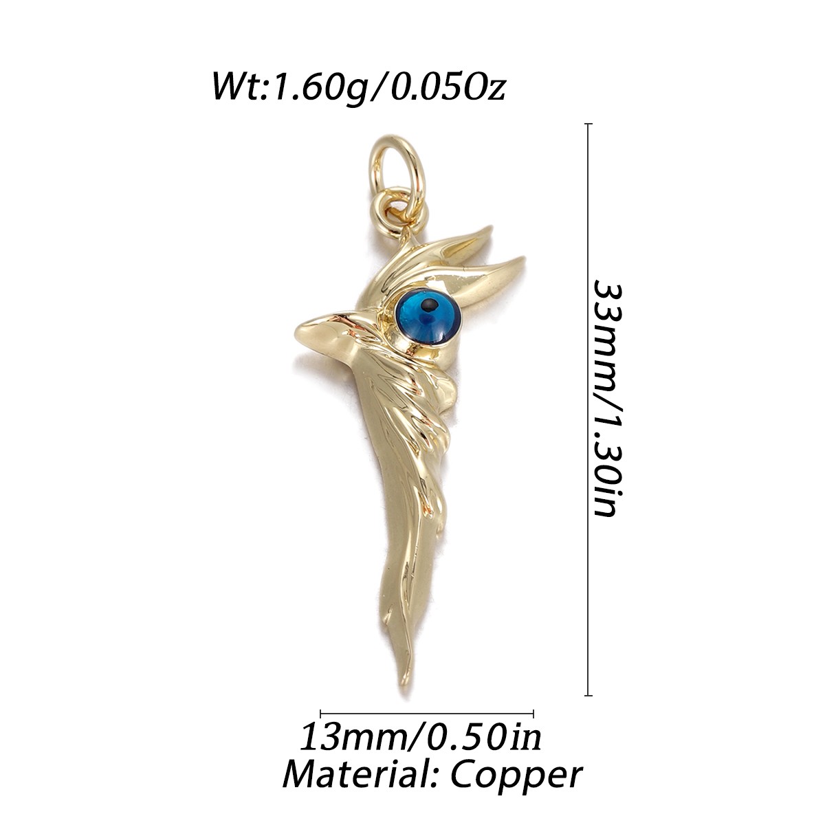 Gold Evil Eye Pendant DIY for Bracelet Necklace Charm Jewelry Making Accessories - Bild 67 von 72