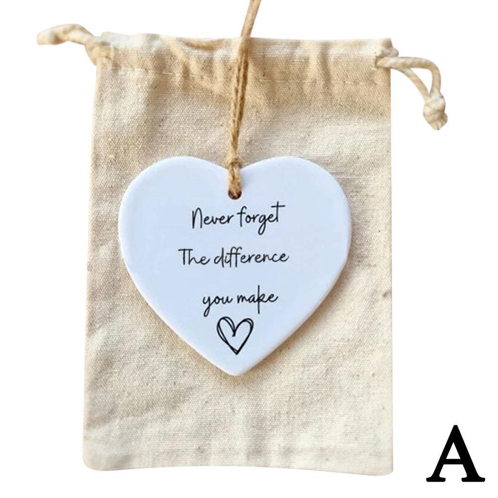 Thanks You Gift- Never Forget The Difference You Made Valentine's Day Pend New - Picture 13 of 17