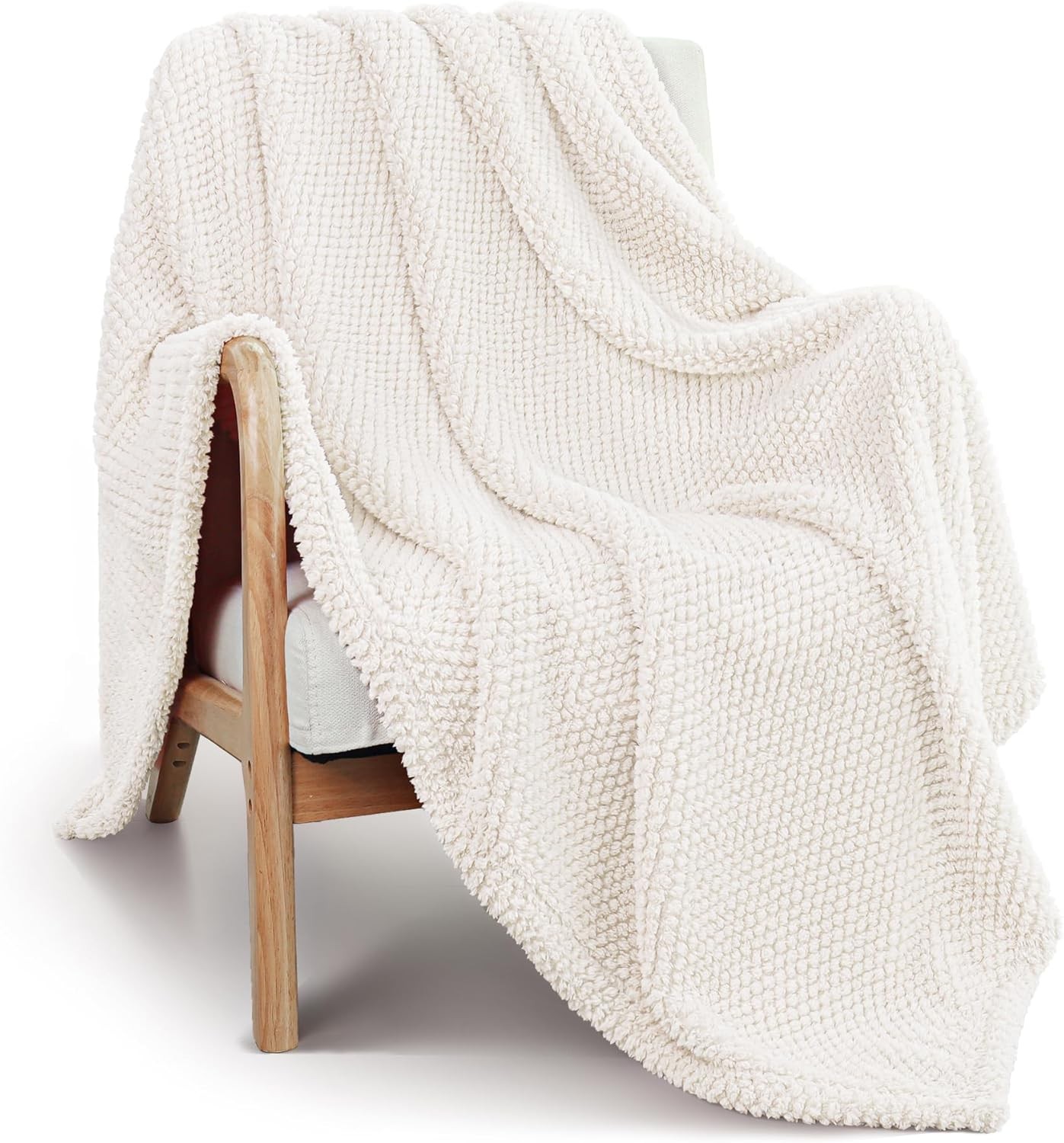 King Size Fleece Blanket 90x104 Ultra Soft Cozy Warm Lightweight All Season