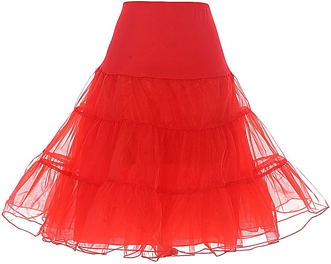 1950s Enagua Falda Mujer Falda Interior Crinolina Slips Tutú Falda-Vestido EE. UU. - Imagen 11 de 14