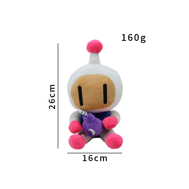Bomberman game peripheral plush toys anime dolls - Picture 13 of 13