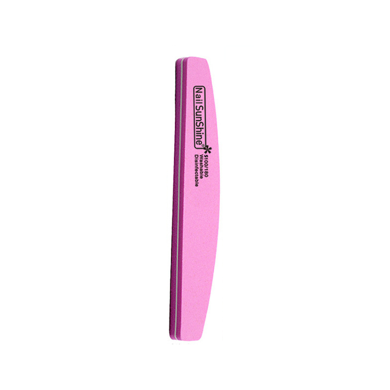 Half Moon Nail File For Quick Repair And Shaping 100 180 Grit Multi-Faced Matte - Picture 22 of 27