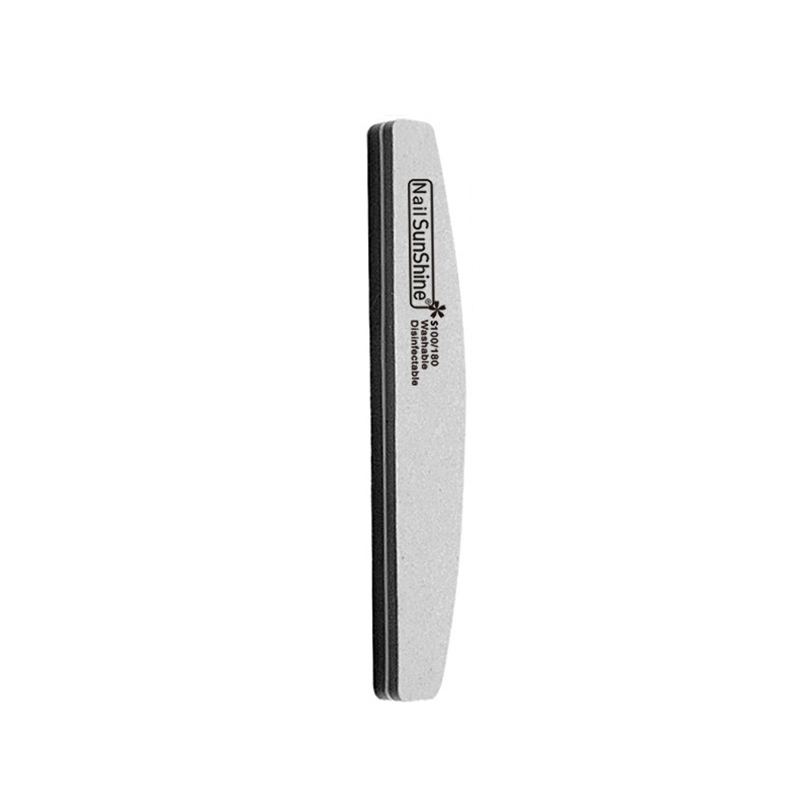 Half Moon Nail File For Quick Repair And Shaping 100 180 Grit Multi-Faced Matte - Picture 23 of 27