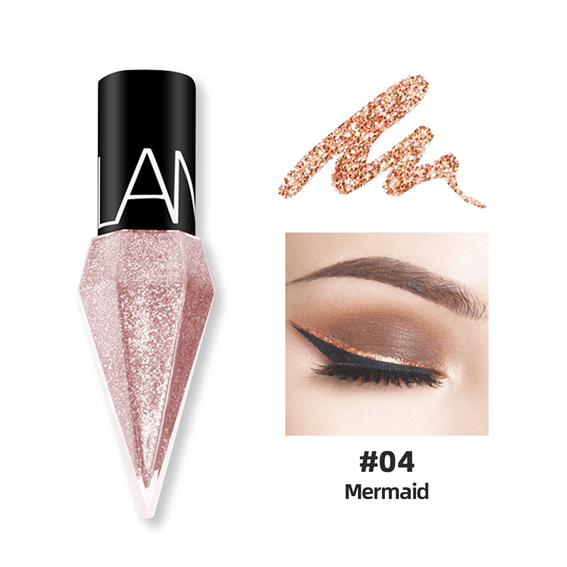 Diamond Glitter Liquid Eyeliner Waterproof Sweatproof Pearlescent Makeup Long La - Picture 18 of 18