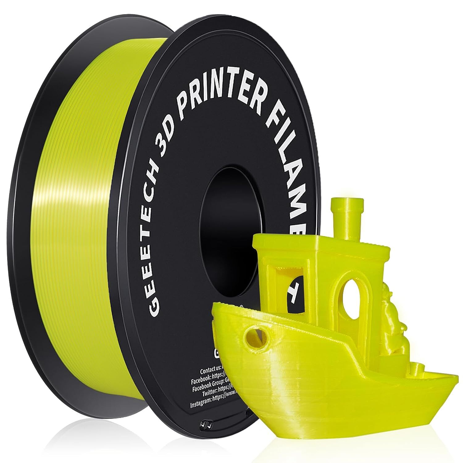 New Geeetech Filament PLA/PETG/ABS+/TPU/HS-PLA 1,75mm 1KG/rolle For 3D Drucker - Bild 161 von 193