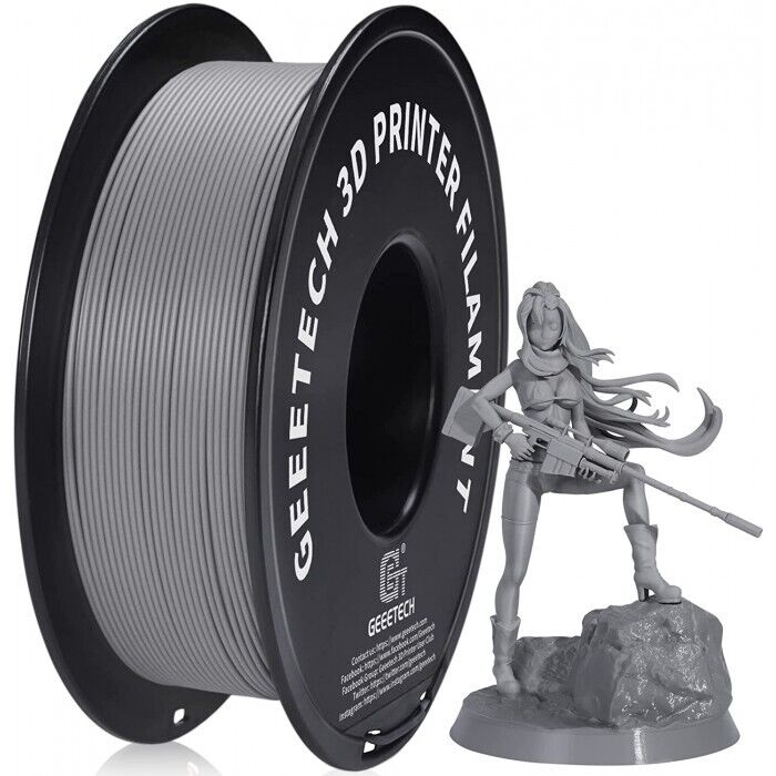 New Geeetech Filament PLA/PETG/ABS+/TPU/HS-PLA 1,75mm 1KG/rolle For 3D Drucker - Bild 144 von 193