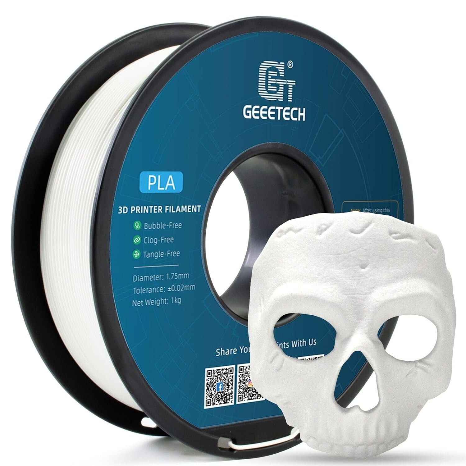 New Geeetech Filament PLA/PETG/ABS+/TPU/HS-PLA 1,75mm 1KG/rolle For 3D Drucker - Bild 48 von 193