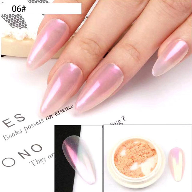 Ice Muscle Nail Powder 0.2g Sparkling Shiny UV Gel Polish Compatible - Picture 22 of 22