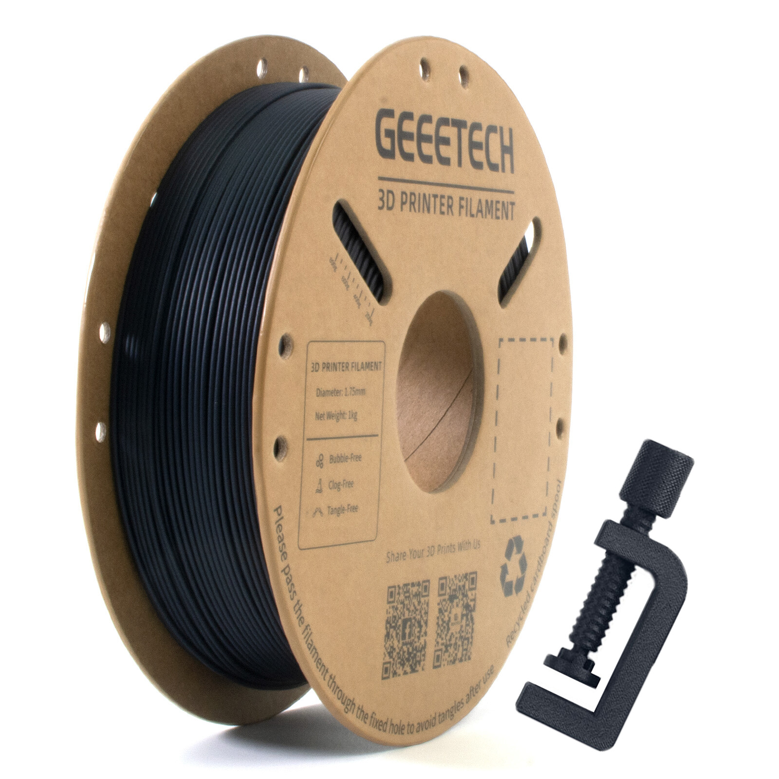 New Geeetech Filament PLA/PETG/ABS+/TPU/HS-PLA 1,75mm 1KG/rolle For 3D Drucker - Bild 15 von 193