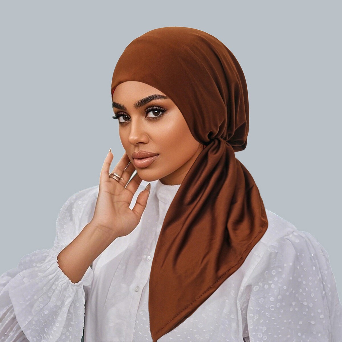 Hijab Women Hair Loss Caps Muslim Pleated Turban Wrap Headscarf Beanie Hat Cover - Picture 25 of 45