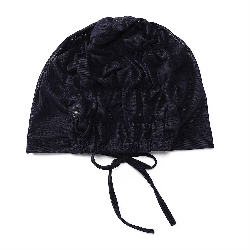 Hijab Women Hair Loss Caps Muslim Pleated Turban Wrap Headscarf Beanie Hat Cover - Picture 33 of 45