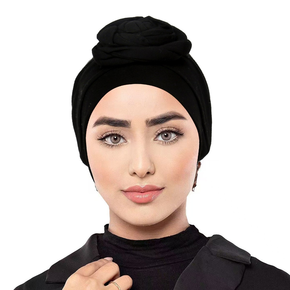 Hijab Women Hair Loss Caps Muslim Pleated Turban Wrap Headscarf Beanie Hat Cover - Picture 35 of 45