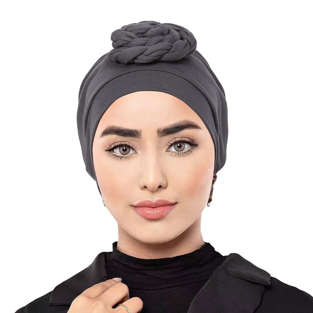 Hijab Women Hair Loss Caps Muslim Pleated Turban Wrap Headscarf Beanie Hat Cover - Picture 38 of 45