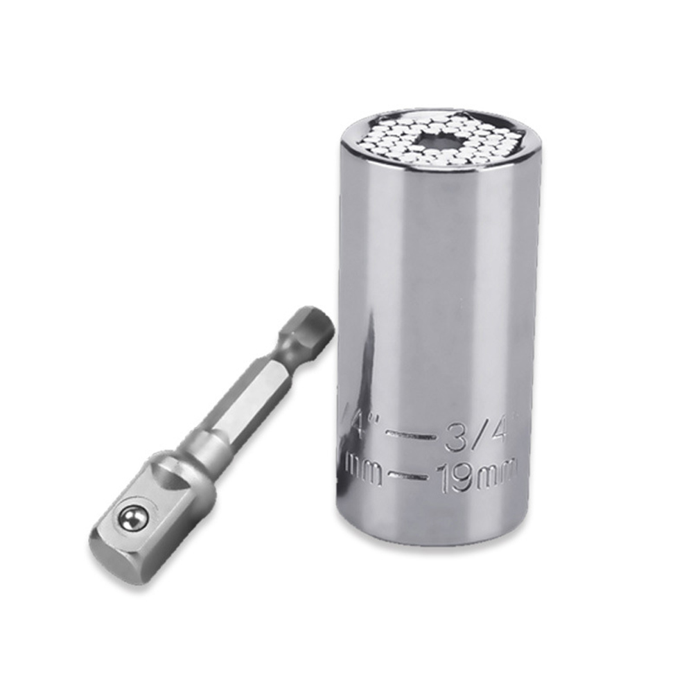 Universal Self Adjusting Socket Wrench Fits 1/4" to 3/4" & 7mm to 19mm Nuts Bolt - Picture 20 of 20