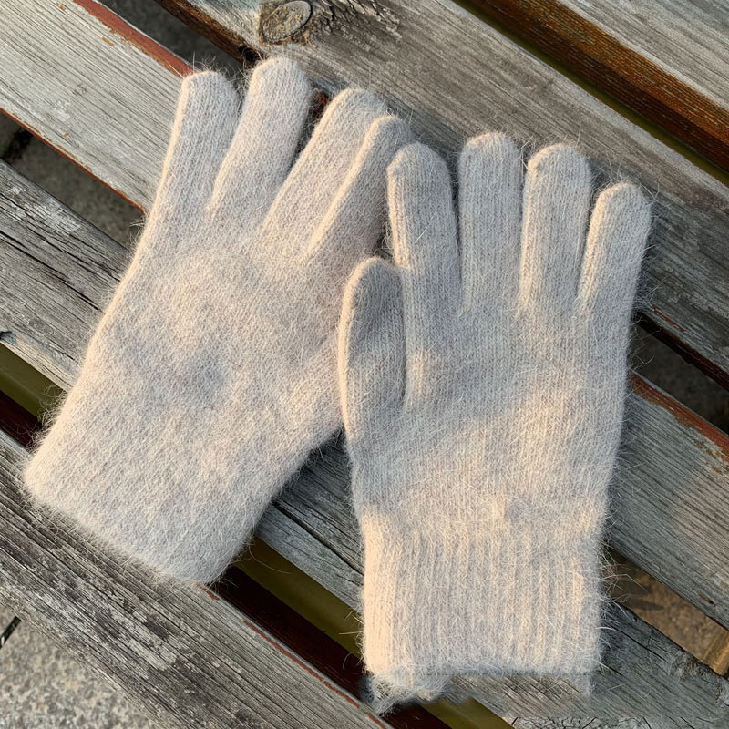 Warm Knitted Gloves for Driving and Outdoor Sports - Acrylic Imitation Cashmere - Picture 28 of 34