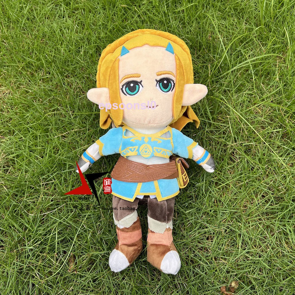 The Legend of Zelda Link Princess Zelda Plushie Doll Game Stuffed Toy Gift 26cm - Picture 24 of 24