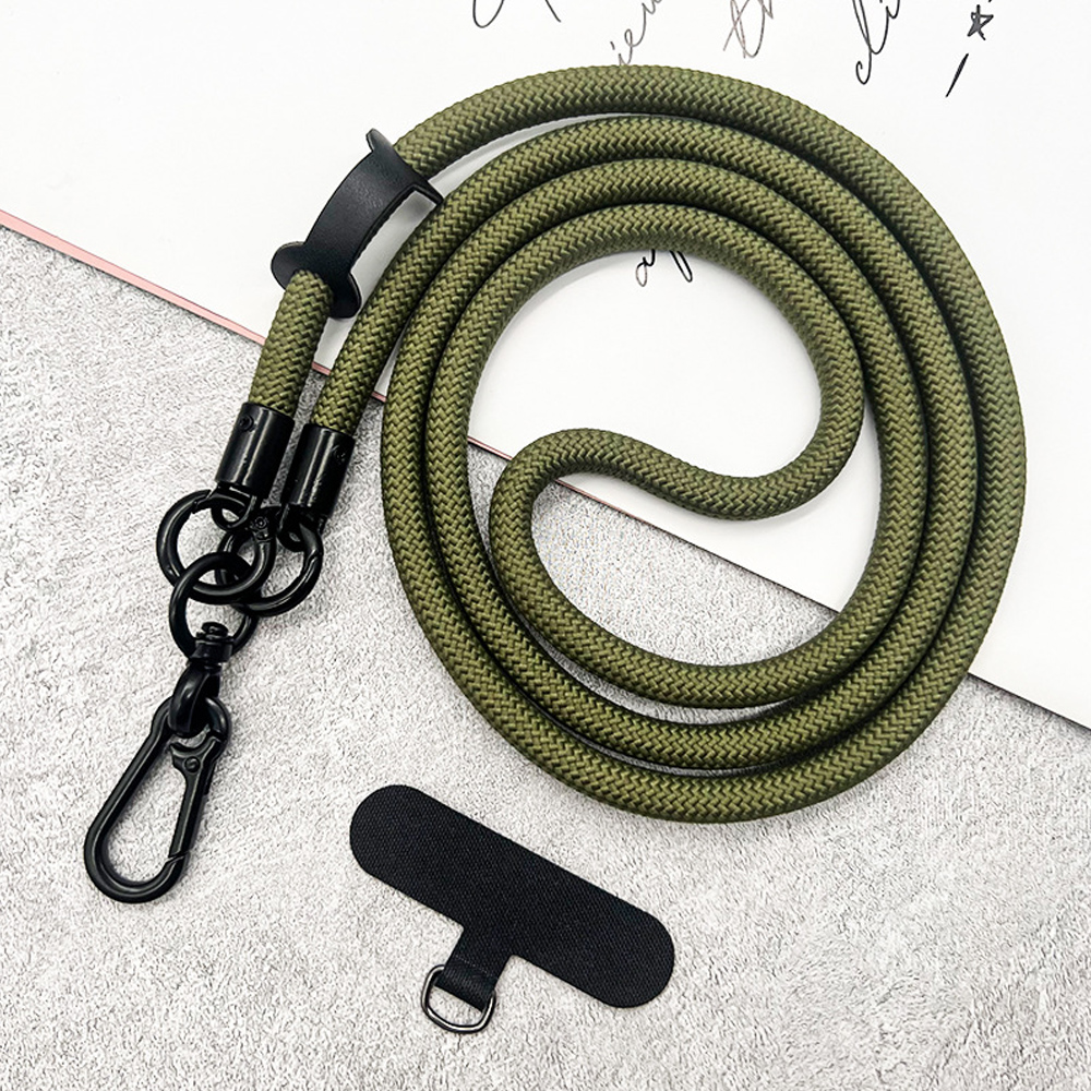 Adjustable Phone Lanyard with Metal Hook for Smartphones - 120cm Length - 17 Col - Photo 27 sur 41