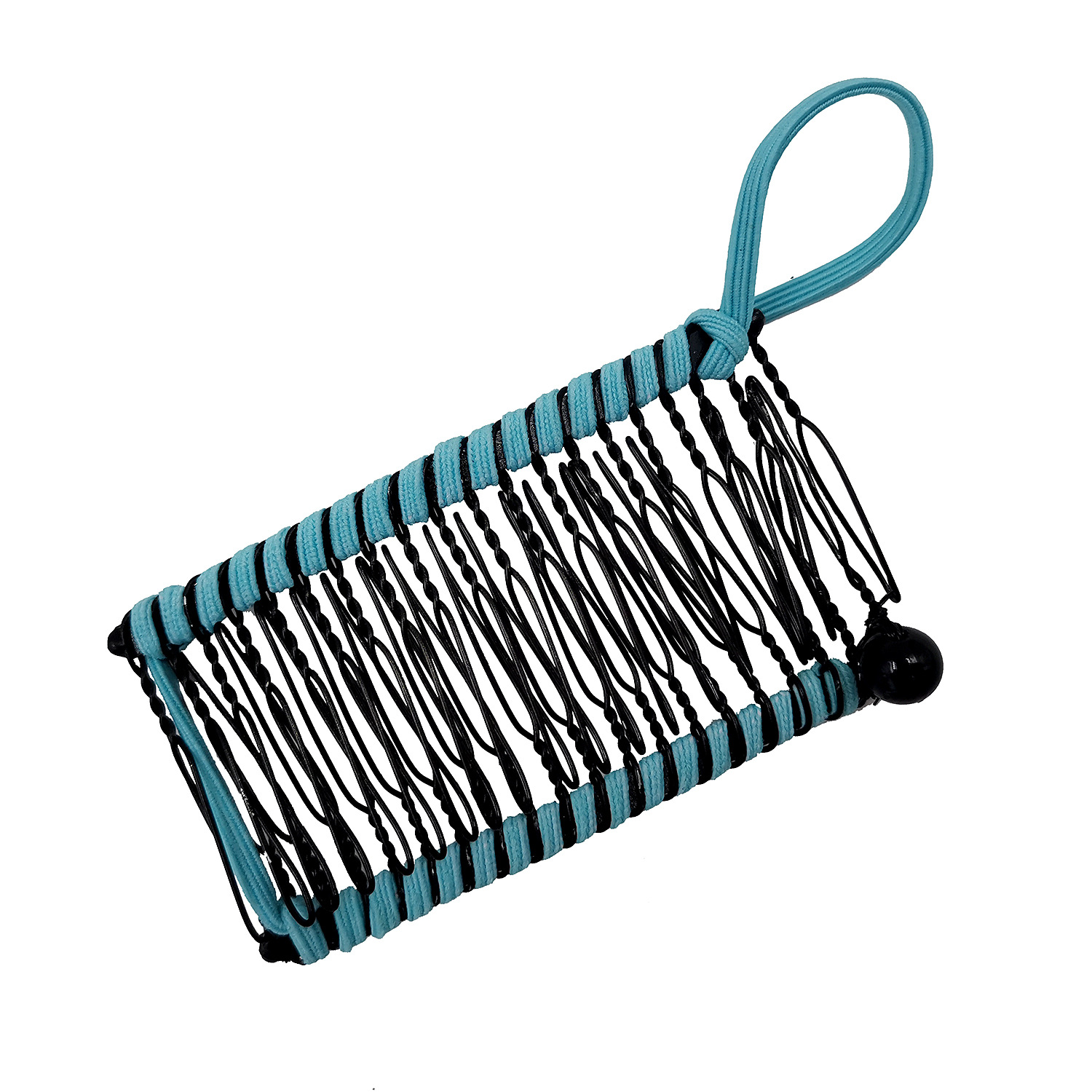 20 Teeth Banana Hair Comb with Beaded Decoration for Women Stretchable Design - Picture 21 of 22