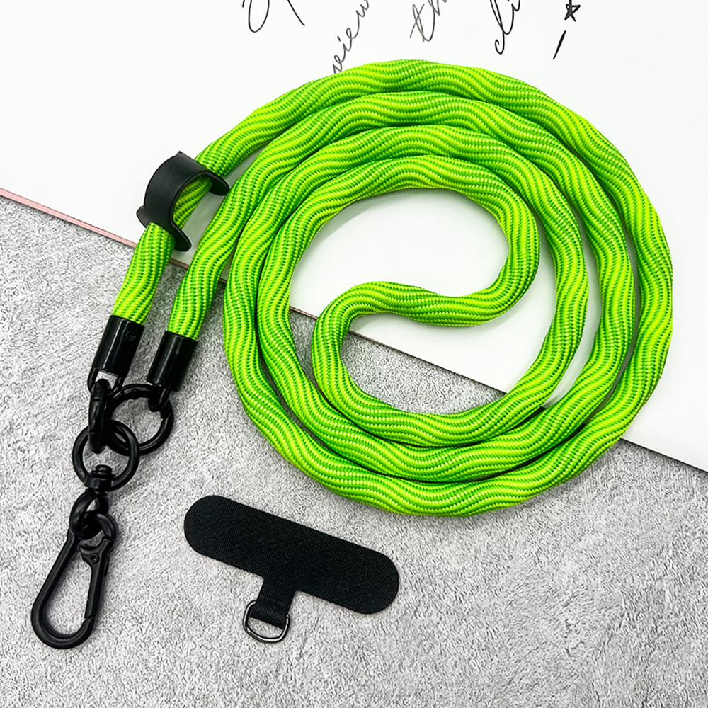 Adjustable Phone Lanyard with Metal Hook for Smartphones - 120cm Length - 17 Col - Photo 36 sur 41