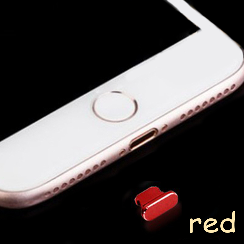Metal Anti Dust Plug for iPhone 5s SE 6 6s 7 8 Plus X Charge Port Stopple - Photo 30 sur 32