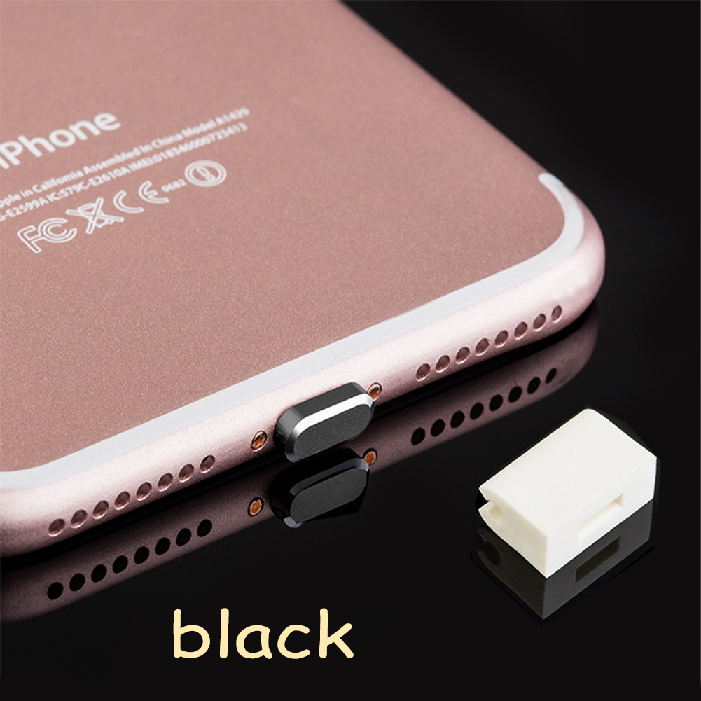 Metal Anti Dust Plug for iPhone 5s SE 6 6s 7 8 Plus X Charge Port Stopple - Photo 31 sur 32