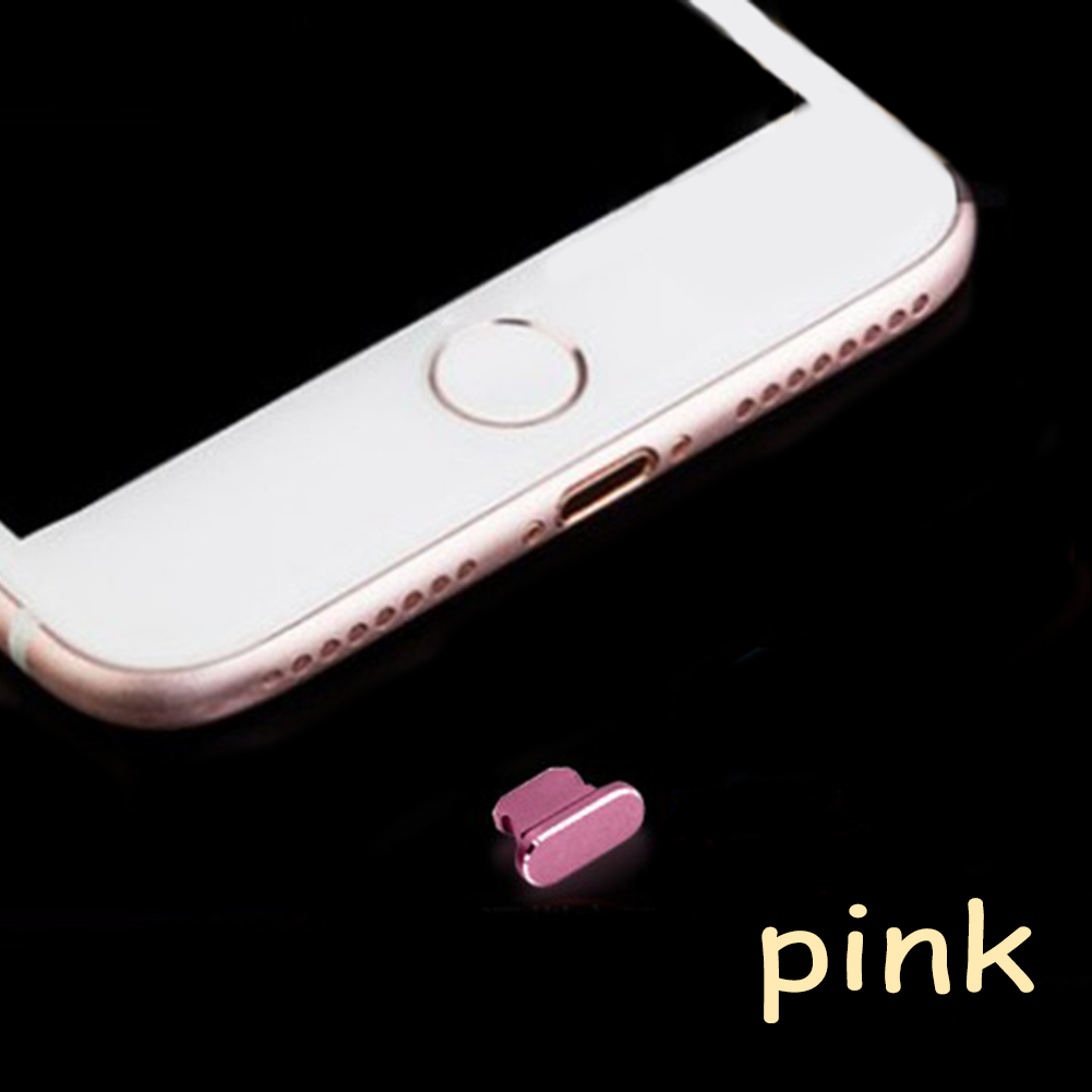 Metal Anti Dust Plug for iPhone 5s SE 6 6s 7 8 Plus X Charge Port Stopple - Photo 32 sur 32